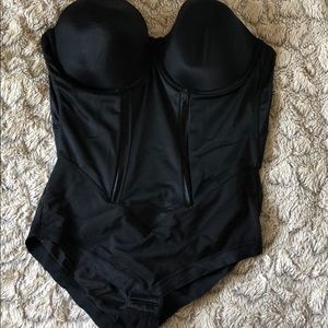 Black sheer back shape wear